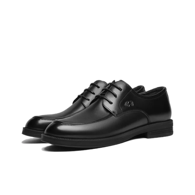 VOLO Dress Shoes Men Low Top Black/Gray-3