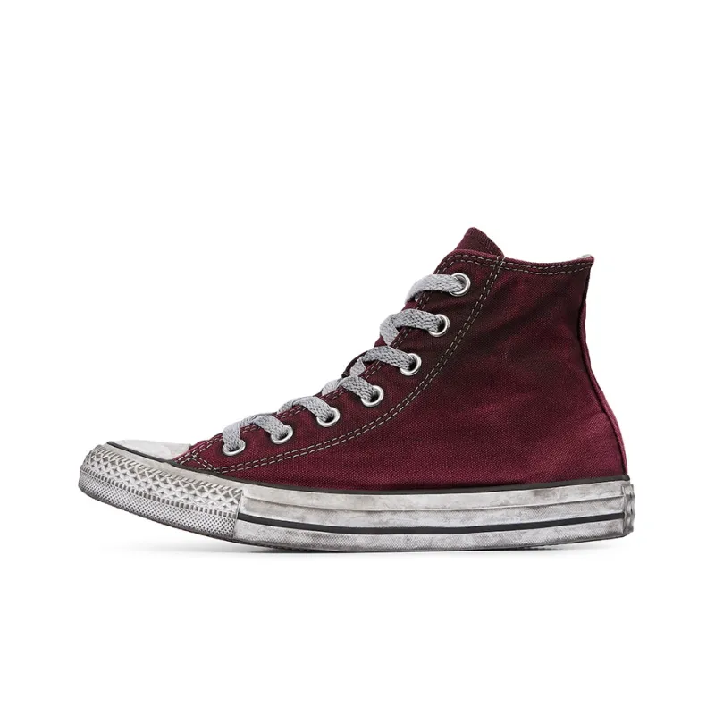 Converse Chuck Taylor All Star Canvas Smoke High Top 'Red'-0