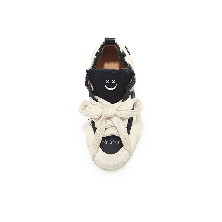 VESSEL G.O.P. 2.0 MARSHMALLOW Lows Durable Breathable Low Top Canvas Shoes Unisex Black-16