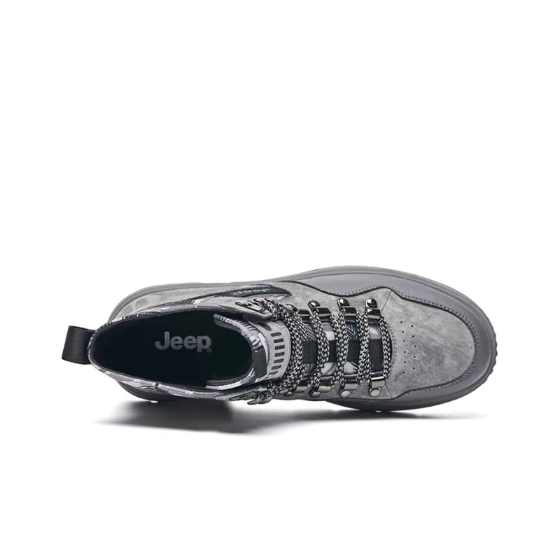 Jeep Outdoor Boots Men Gray-2