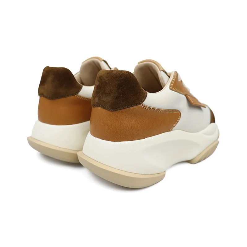 MORRELL MAXIE Chunky Sneakers Women's Low-Top Brown-2