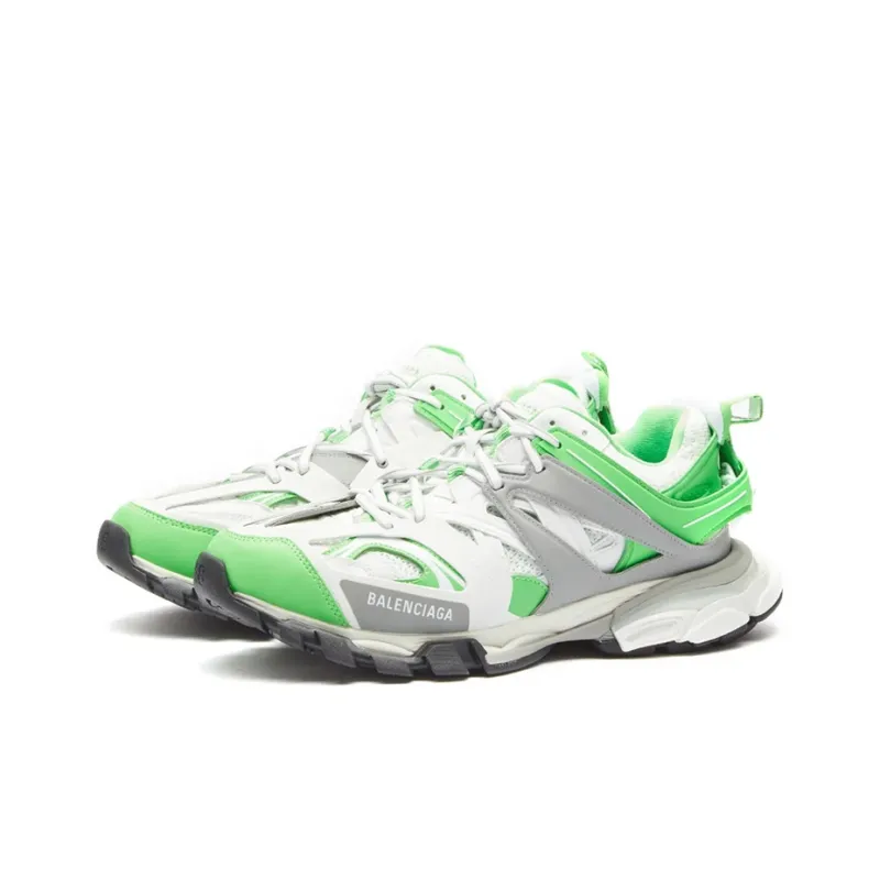 Balenciaga Track Sneaker 'Grey Fluo Green'-2