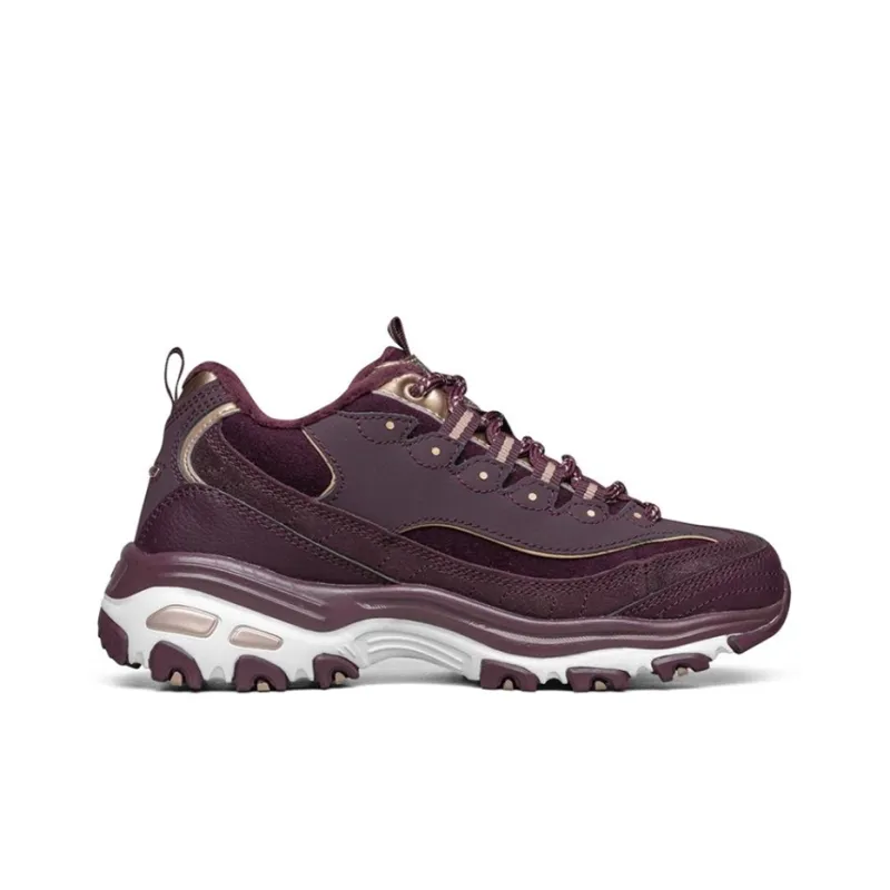 Skechers D'lites Running Shoes Red Women's-1