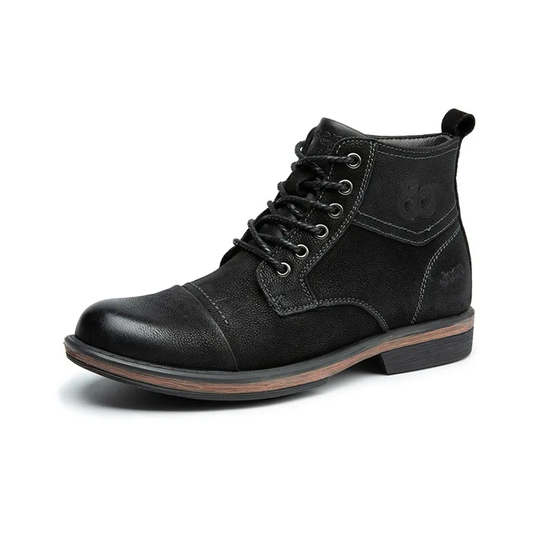 Jeep Outdoor Boots Men Black-2