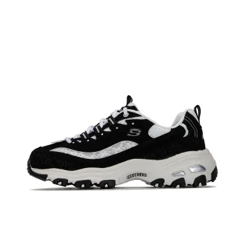 Skechers DLites 1.0 'Black White' Women's