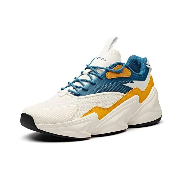 Anta Cushioning, Slip Resistant, Abrasion Resistant Coverage Low Top Chunky Sneakers Men's-1