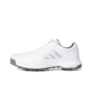 Adidas Cp Traxion Boa Wear-Resistant Low-Top Golf Shoes Men's White