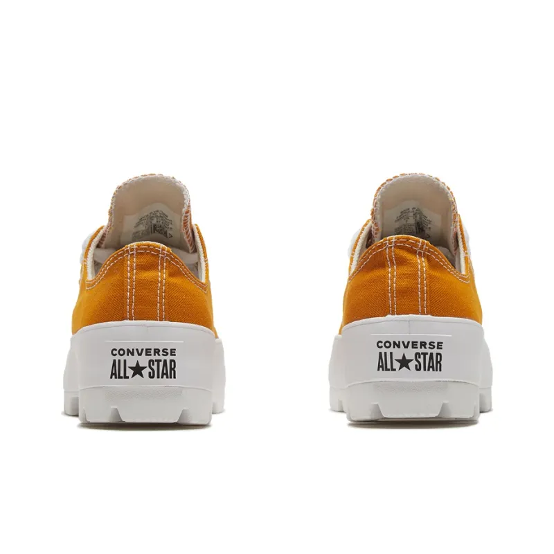 Converse Women's Chuck Taylor All Star Low 'Seasonal Lugged Saffron Yellow' Women's-4