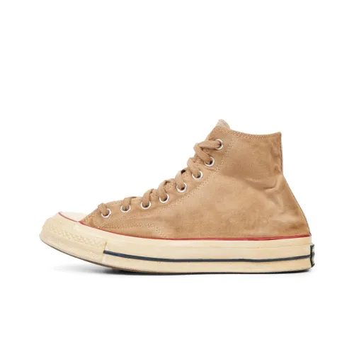Converse 1970s Non slip Lightweight High Top Canvas Hoodie Unisex Coffee