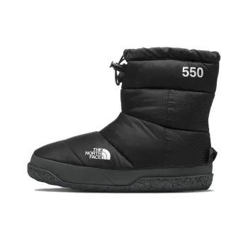 THE NORTH FACE Nuptse Après Waterproof And Wear resistant Crew Outdoor Boots Women's Black
