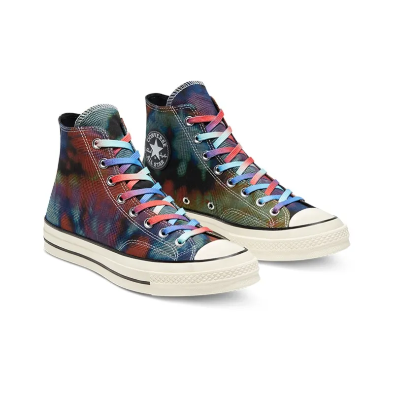 Converse Chuck Taylor All Star 70 Hi Tie Dye Plaid-2