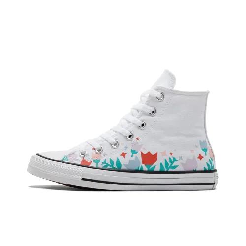 Converse Chuck Taylor All Star Canvas Shoes Women's High-Top White/Black/Purple/Green/Red/Blue