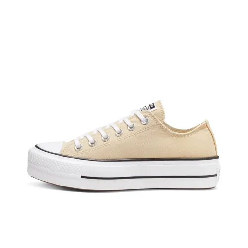 Converse Chuck Taylor All Star Women's Platform Low 'Farro White'