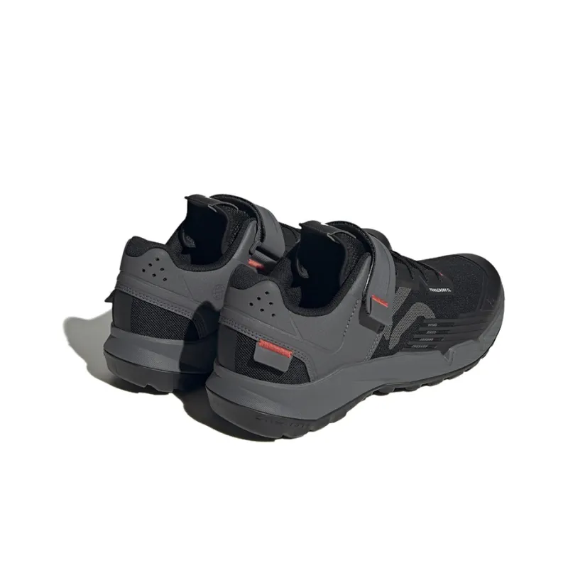 Adidas Five Ten Clip In Core Black Grey Red-3