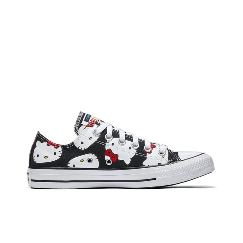 Converse Chuck Taylor All Star Ox Hello Kitty Black-1