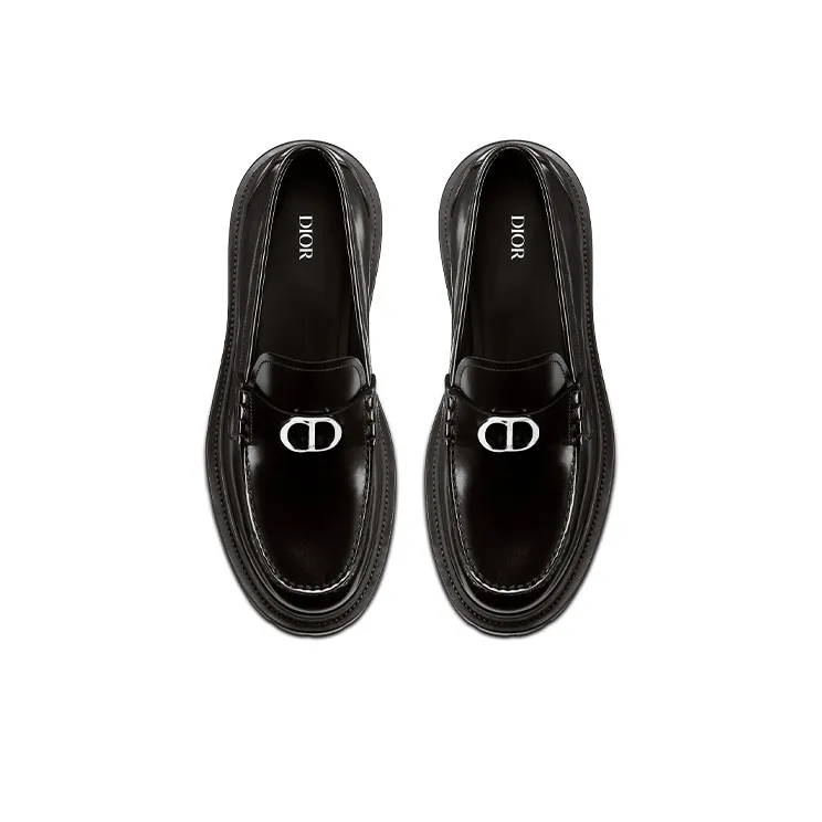 DIOR Explorer Leather Loafer Men 'Black'-4