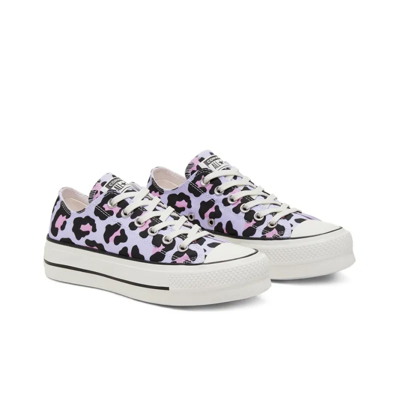 Converse Women's Chuck Taylor All Star Lift Low 'Leopard' Women's-2