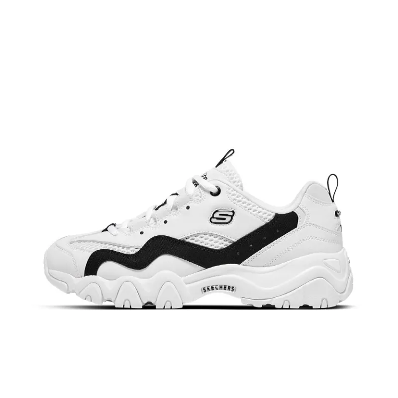 Skechers D'LITES 2.0 'White Black' Women's-0