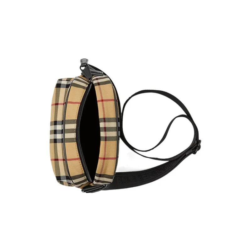 Burberry Polyamide With Calfskin Decoration Shoulder Bag Crossbody Bag Regular Men's Archive Beige-3