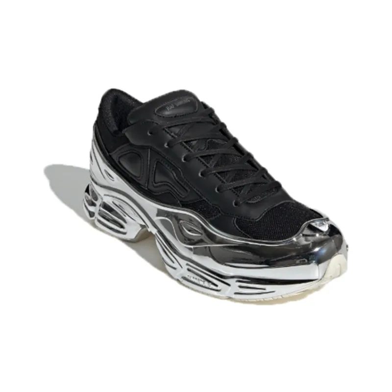 Adidas Originals Ozweego Raf Simons Core Black Silver Metallic-2