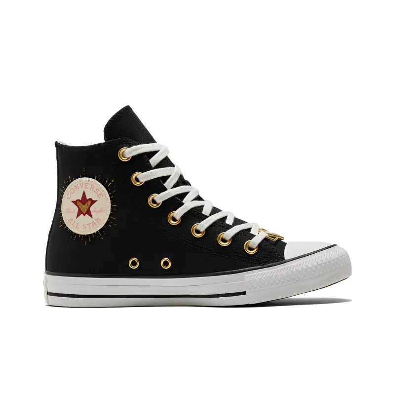 Converse Women's Chuck Taylor All Star High 'Valentine's Day 2023 Black' Women's-1