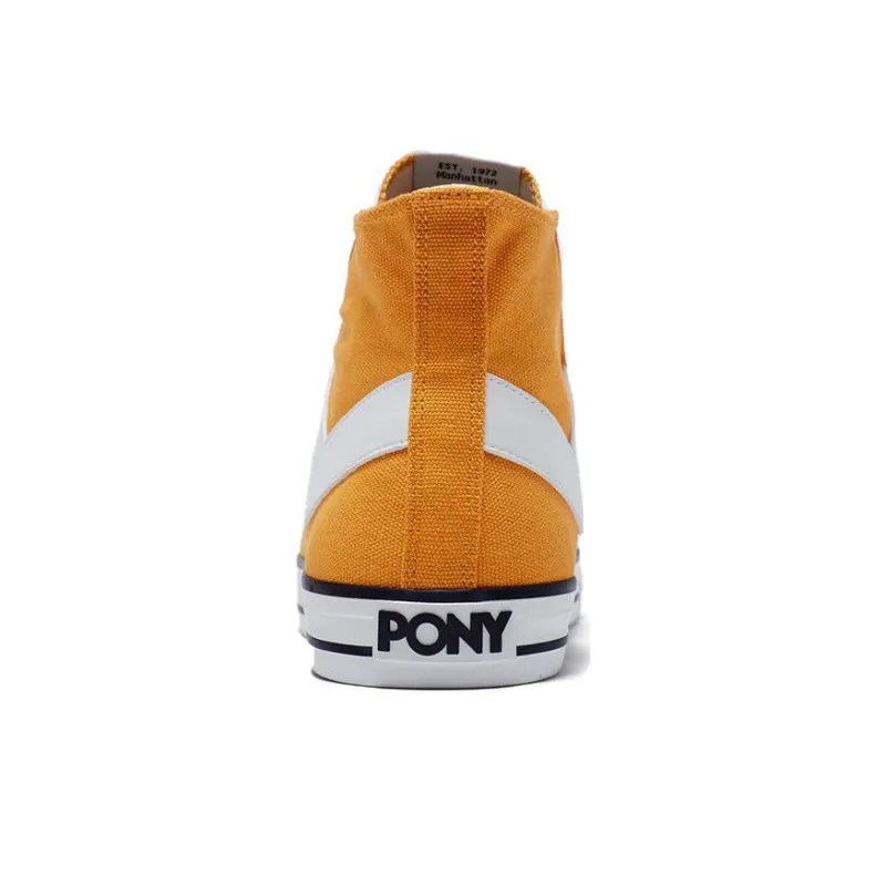 PONY Shooter Anti-Slip And Wear-Resistant Coverage High-Top Canvas Shoes Men's-3