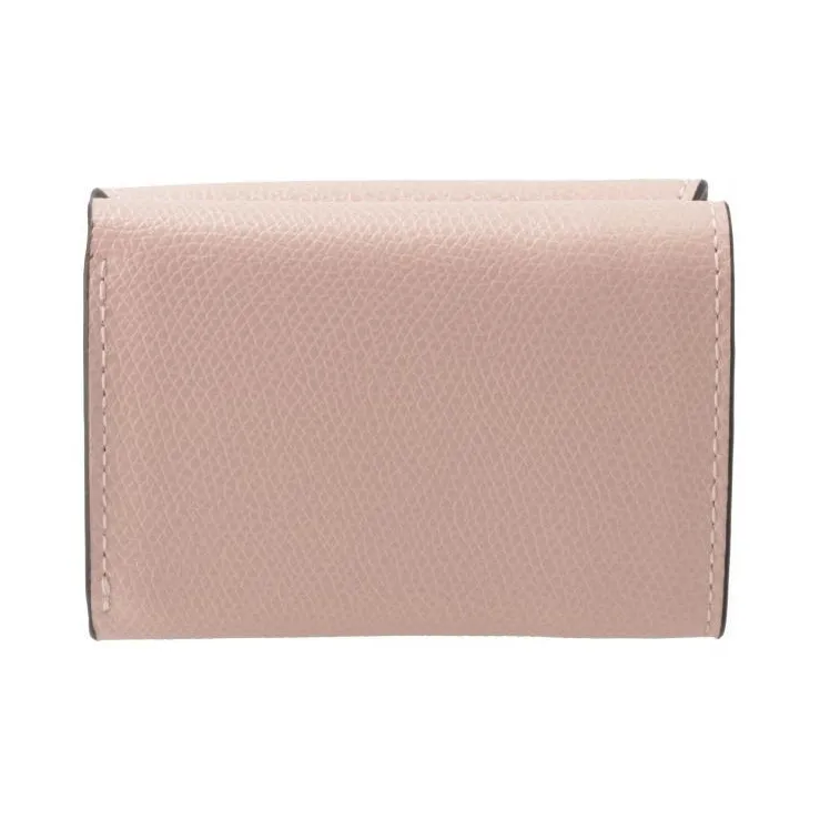 Furla Leather Wallet Mini Women's Apricot-2