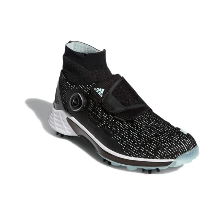Adidas Zg21 Motion Primegreen Boa Mid Breathable Running Shoes Black Women's-2