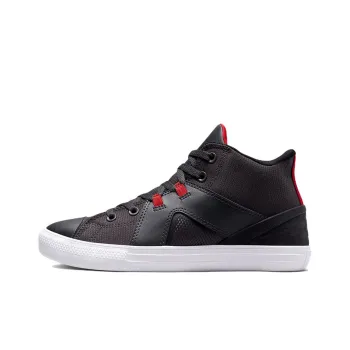 Converse Chuck Taylor All Star Flux Ultra Wear-Resistant Mid-Top Canvas Shoes Unisex Black Red