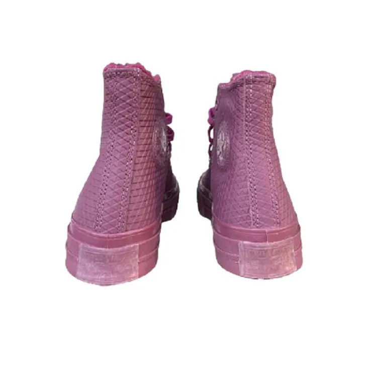 Converse 1970s Anti Slip Wear Resistant High Top Canvas Shoes Women's Purple-3