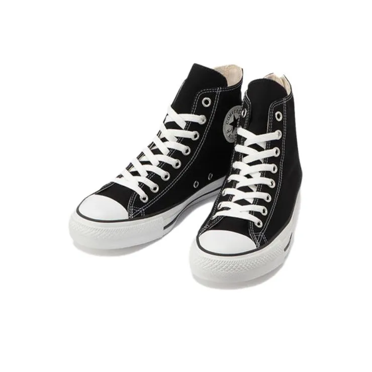 Converse Chuck Taylor All Star Rh Z Hi Anti Slip Wear Resistant High Top Canvas Shoes Unisex Black White Japan Version-1