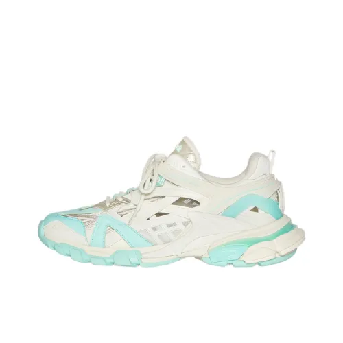 Balenciaga Track.2 Green Cream Women's