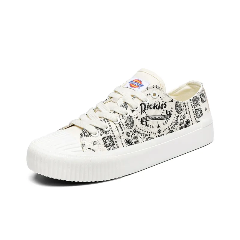 Dickies Canvas Shoes Men Low-Top Beige-1