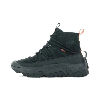 Palladium Off grid Crs Nbk Wp+ Durable Cushioning Ankle Length Outdoor Boots Unisex Black