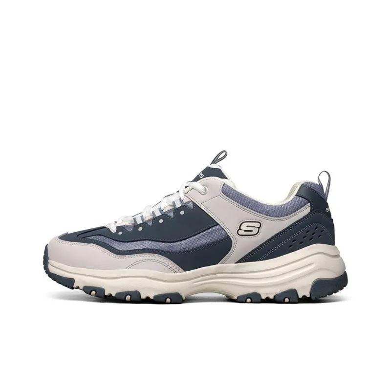 Skechers I Conik Chunky Sneakers Men Low Top Marine Blue/Multicolor-0
