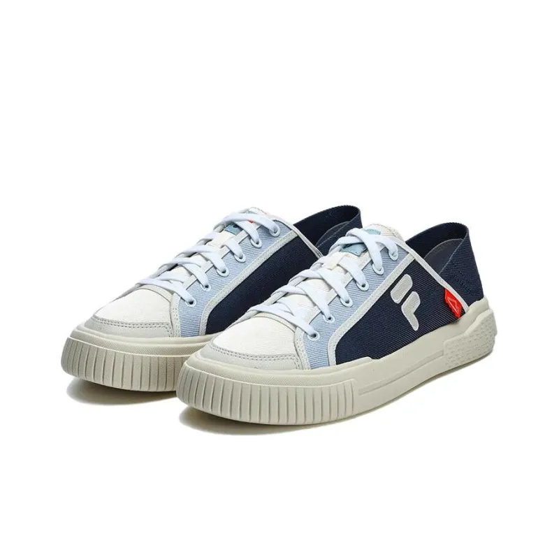FILA FUSION Wallride Dx Skate Shoes 'Black White Blue'-1