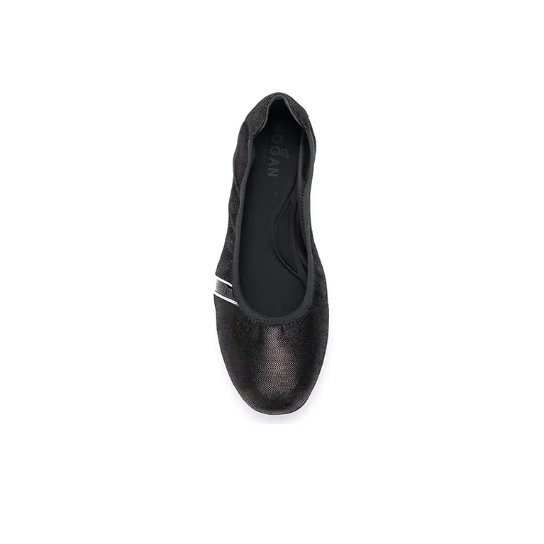 HOGAN H511 Casual Single Shoes Women's Black-3
