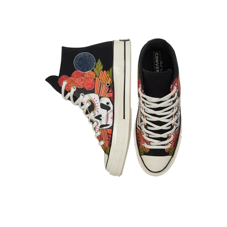 Converse Chuck 70 High 'Dia De Los Muertos Black'-3