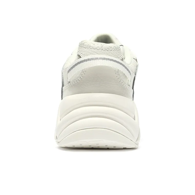 PONY Slip Resistant And Abrasion Resistant Coverage Low Top Chunky Sneakers Men's White-4