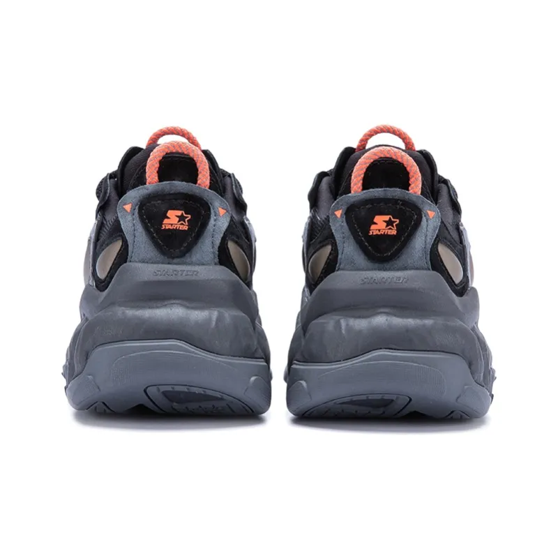 STARTER Rock Formation Series Cushioned Slip Resistant Low Top Chunky Sneakers Women's Blue-3