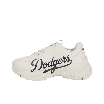 MLB Big Ball Chunky Collection Wear Resistant Height Increasing Low Top Chunky Sneakers Unisex Gray