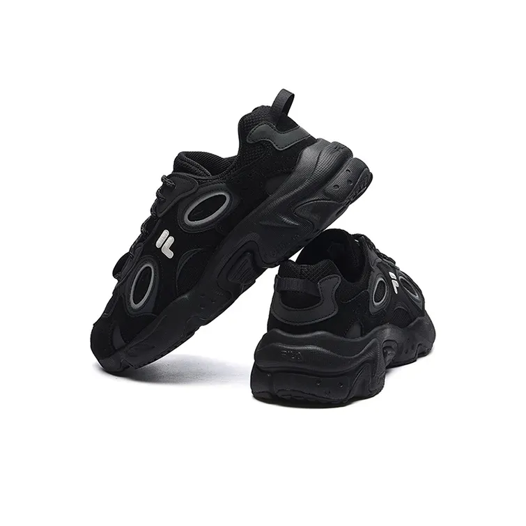 FILA FUSION Raccoon Sneakers 'Black' Women's-3