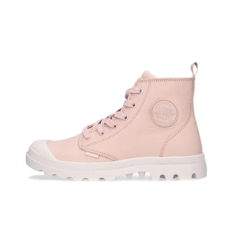 Palladium Pampa Outdoor Boots Women's Pink/White-0