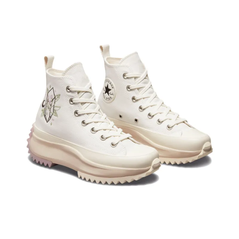 Converse Run Star Hike Anti Slip Wear Resistant Mid Top Canvas Shoes Unisex-2