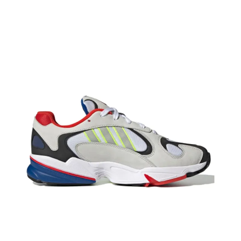Adidas Originals Yung 1 Low Top Casual Dad Shoes Black Red White-1