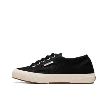 SUPERGA Canvas Shoes Unisex Low Top Black