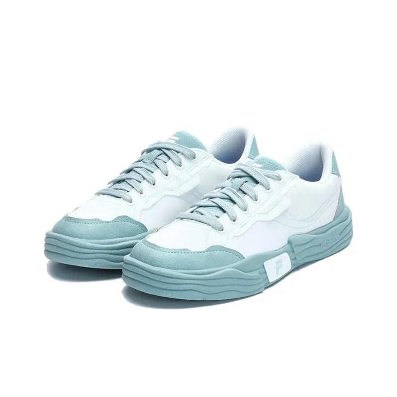 FILA FUSION Pop Ii Skate Shoes 'White Blue' Women's-2