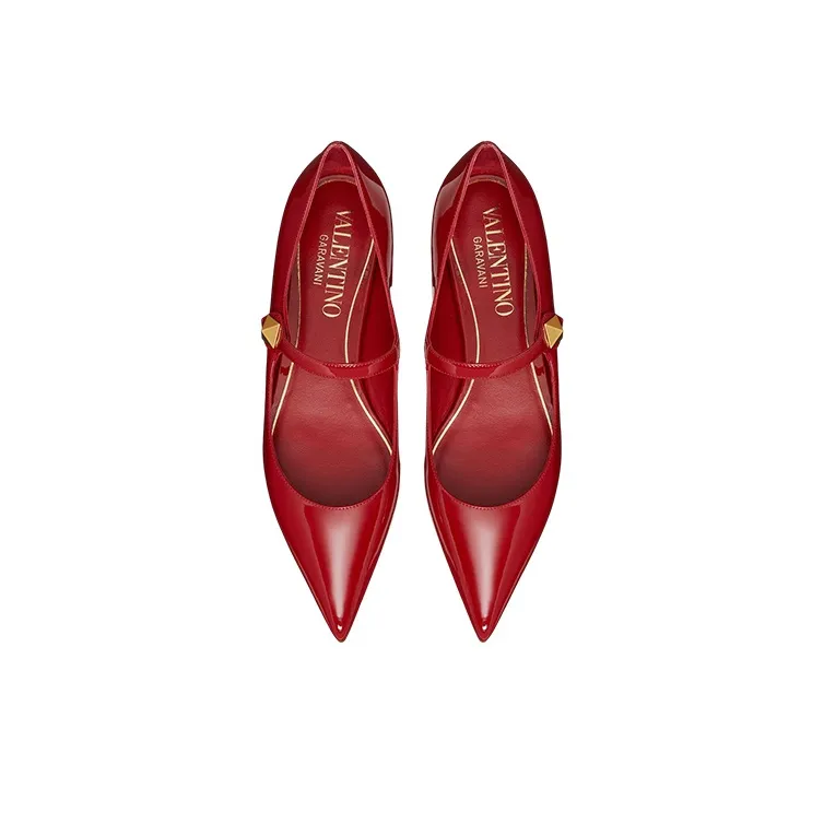 Valentino TIPTOE Flat Shoes Women's Red Year Of The Rabbit Limited Edition-3