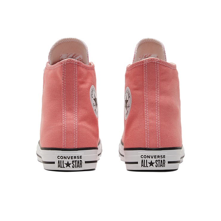 Peach leather converse hotsell