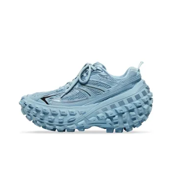 Balenciaga Bouncer Screw Sneakers 'Blue Mesh And Nylon'